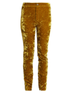 Saint Laurent Bleached Skinny Pants In Absinthe