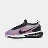 Nike Air Max Flyknit Racer Sneakers In Ghost Green/pink Blast/photo Blue/black