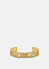 Versace Manchette Greca Avec Cristaux In Gold