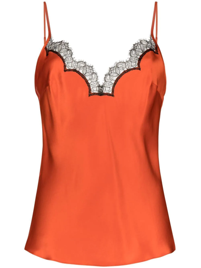 GILDA & PEARL LACE-TRIM CAMISOLE TOP