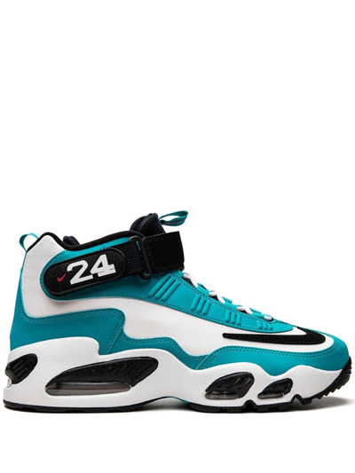 Nike Blue & White Air Griffey Max 1 Trainers In Aqua/black/white