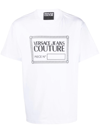 VERSACE JEANS COUTURE LOGO印花短袖T恤