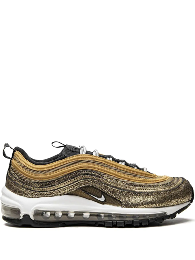 Nike Air Max 97 Trainers In Gold
