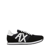 Armani Exchange Mens Black Polyamide Sneakers