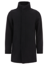 HERNO HERNO MEN'S BLACK OTHER MATERIALS COAT,CA0071UM03396019300 54