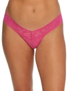 Hanky Panky Signature Lace Low Rise Thong In Dragonfruit