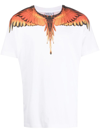 Marcelo Burlon County Of Milan Marcelo Burlon Cotton T-shirt Icon Wings Regular In White