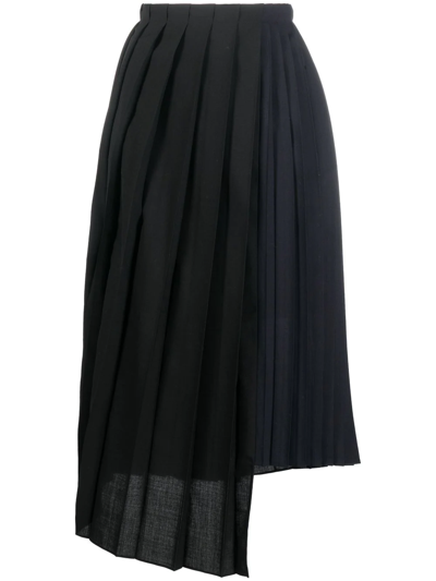 sacaiサカイZip Detail Pleated Skirt 公式オンラインストア www.m