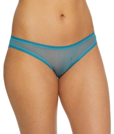 On Gossamer Gossamer Mesh Hip G Thong In Wisteria