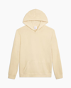 Onia Garment Dye French Terry Pullover Hoodie In Yellow