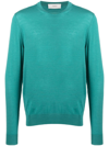 PRINGLE OF SCOTLAND CREW-NECK KNITTED JUMPER