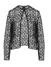 GIVENCHY WOMEN'S  BLACK OTHER MATERIALS BLAZER