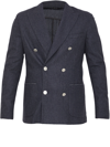 Tonello Grey Wool Jacket In Grey
