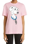 Givenchy X Disney® Cotton Jersey T-shirt In Light Pink