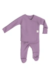 Bonsie Kids' Baby Skin To Skin Footie In Fig