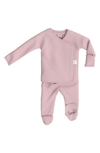 Bonsie Kids' Baby Skin To Skin Footie In Peony