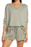 Honeydew Intimates French Terry Sweatshirt In Taurus