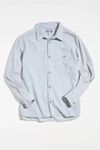 Urban Outfitters Uo Big Corduroy Work Shirt In Sapphire