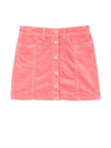 Molo Kids Pink Bera Denim Skirt In Pink