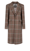 Vivienne Westwood Alien Teddy Coat Woman Brown In Wool