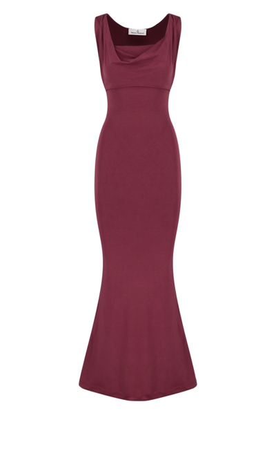 Vivienne Westwood Mermaid Long Dress In Rosso