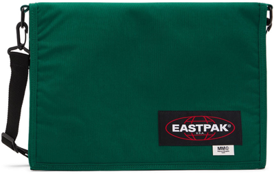 Mm6 Maison Margiela Green Eastpak Edition Tri-fold Envelope Bag In T7154 Green