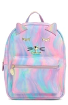 Luv Betsey By Betsey Johnson Floral Print Backpack In Rainbow Marble