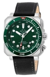 Gv2 Men's Xo Submarine Swiss Automatic Watch In Black