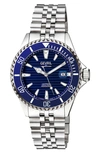 Gevril Men's Chambers 43mm Stainless Steel Swiss Automatic Bracelet Watch In Silver