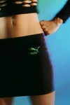 Puma Embroidered Logo Mini Skirt In Black