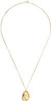 Alighieri Gold-plated The Clouds In Your Mind Pendant Necklace In Gold