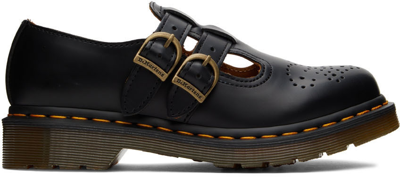 Dr. Martens' Black Smooth 8065 Mary Jane Oxfords