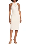 Rachel Rachel Roy Harland Halter Dress In Eggshell