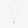 Alighieri Gold-plated The Clouds In Your Mind Pendant Necklace In Gold