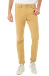 Liverpool Los Angeles Liverpool Kingston Modern Straight Leg Twill Pants In British Tan