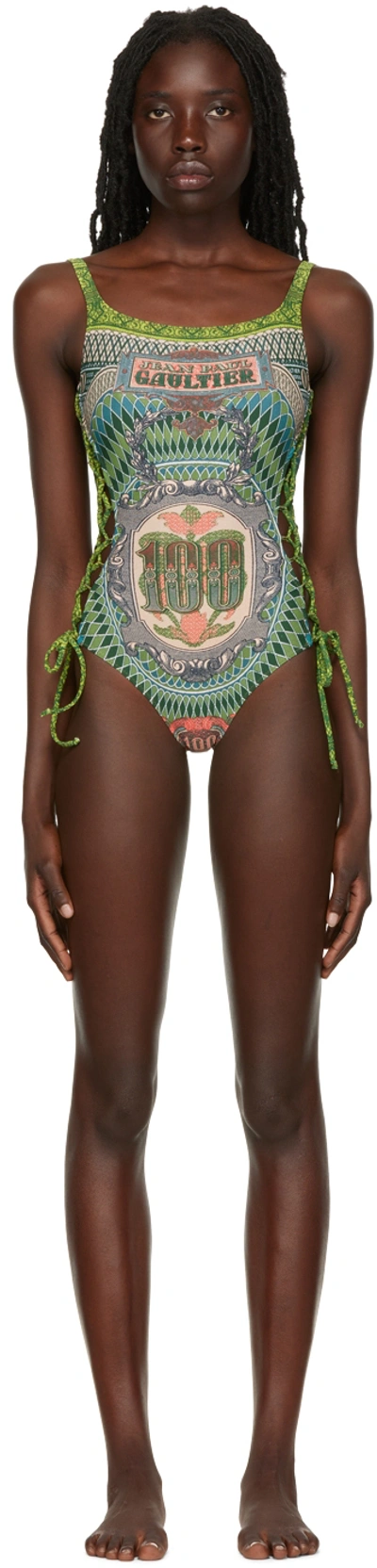 激安通販 Jean Paul One-piece Banknote' 'the Multicolor Gaultier ワンピース