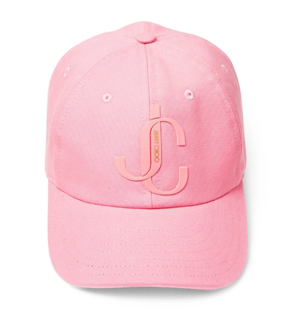 Jimmy Choo Paxy Baseball Cap In Pink | ModeSens display picture 1