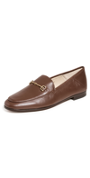 Sam Edelman Women's Loraine Tailored Loafers Women's Shoes In Spiced Brandy Burnished Leather