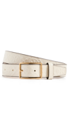 TORY BURCH T MONOGRAM PATENT BELT
