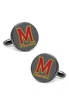 Cufflinks, Inc . Ncaa Maryland Terrapins Cuff Links & Tie Bar In Red