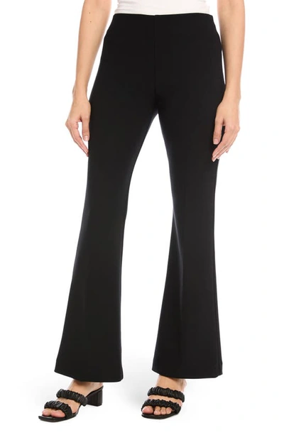 Fifteen Twenty High Waist Bootcut Trousers In Black