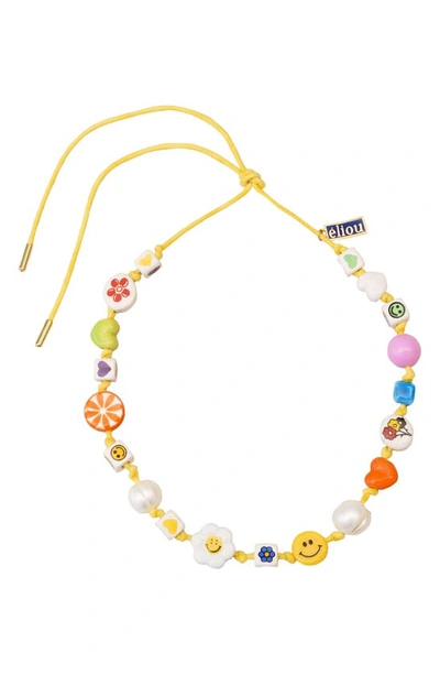 ELIOU CALEXI BEADED NECKLACE 