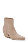 Dolce Vita Women's Volli Pointed-toe Western Booties Women's Shoes In Dune Nubuck