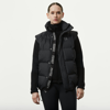 66 North Dyngja Logo-embroidered Quilted Recycled-shell Down Gilet In Obsidian