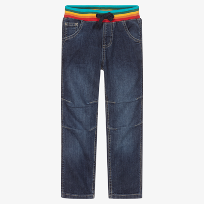 Frugi Kids' Blue Organic Denim Jeans