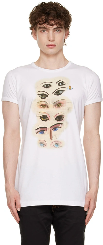 Vivienne Westwood White Eyes T-shirt