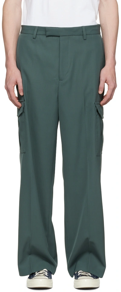 Second / Layer Green Disaster Cargo Pants In Sage