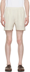 Second / Layer Ssense Exclusive Off-white Madero Boxer Shorts In Off-white
