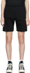 Carhartt Sweat Shorts Chase Flee In Black