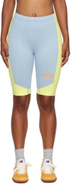 7 Days Active Blue Cam Sport Shorts In 337 Blue Fog
